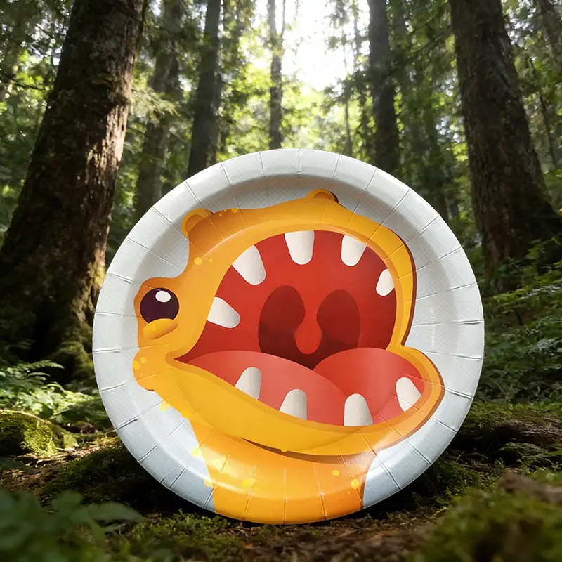 7inch Disposable Round Paper Plate